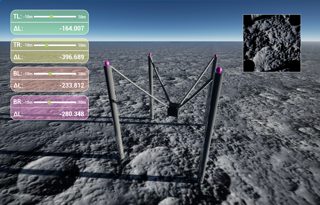 SPACESiM Research Cable Tension Simulation